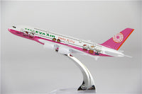 Thumbnail for Eva Air Airbus A380 (Pink) Airplane Model (16CM)