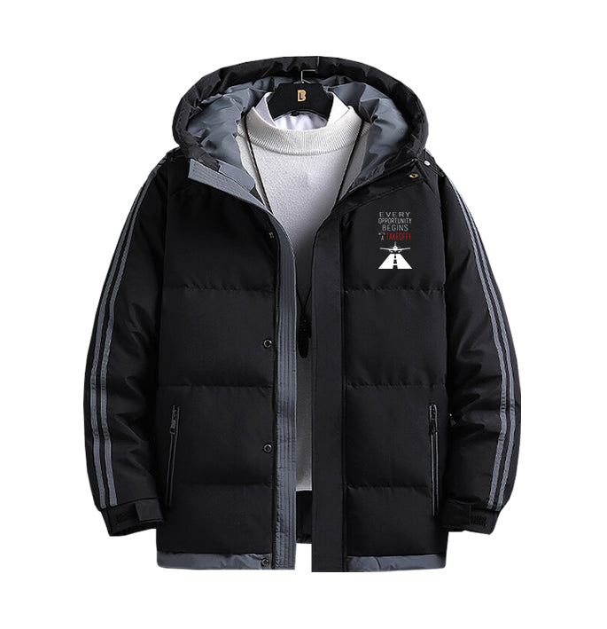 Every Opportunity Designed Thick Fashion Jackets