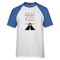 Thumbnail for Every Opportunity Designed Raglan T-Shirts
