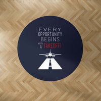 Thumbnail for Every Opportunity Designed Carpet & Floor Mats (Round)