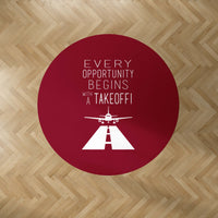 Thumbnail for Every Opportunity Designed Carpet & Floor Mats (Round)