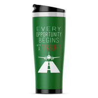 Thumbnail for Every Opportunity Designed Travel Mugs