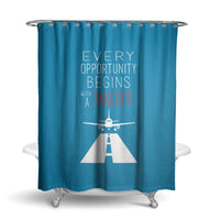 Thumbnail for Every Opportunity Designed Shower Curtains