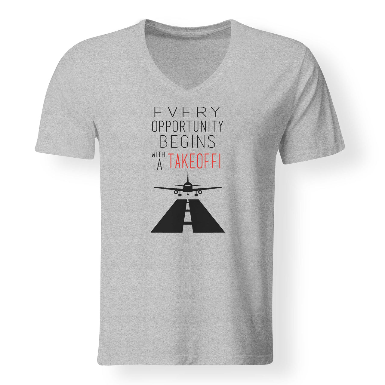 Every Opportunity Designed V-Neck T-Shirts