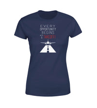 Thumbnail for Every Opportunity Designed Women T-Shirts