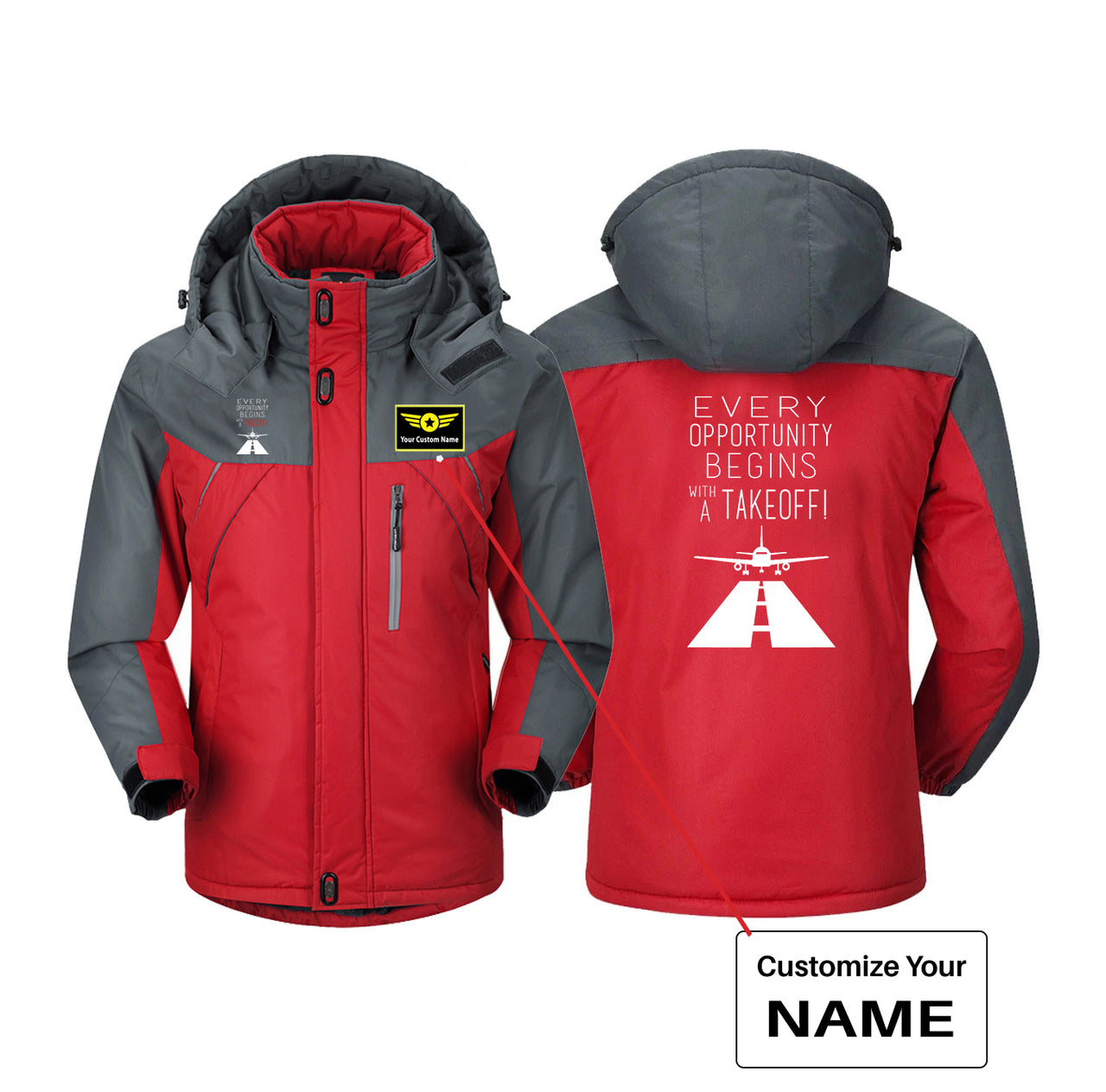 Every Opportunity Designed Thick Winter Jackets