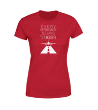 Thumbnail for Every Opportunity Designed Women T-Shirts