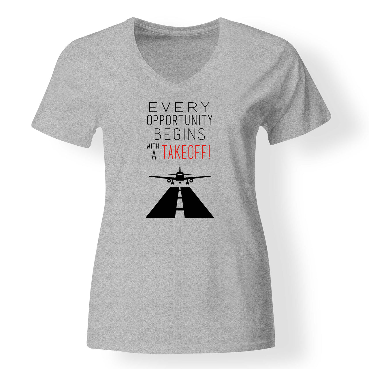 Every Opportunity Designed V-Neck T-Shirts