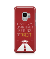 Thumbnail for Every Opportunity Begins with a Takeoff Designed Samsung J Cases
