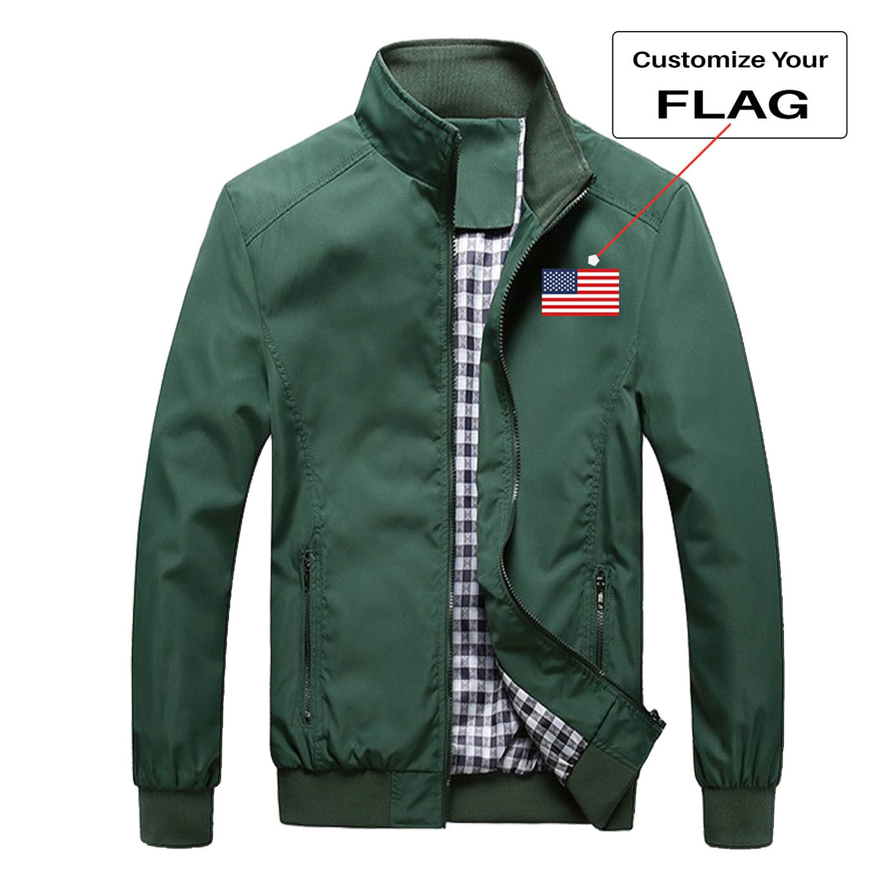 Custom FLAG Designed Stylish Jackets