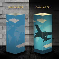 Thumbnail for Aircraft 3 Silhouette & 3D Shadow Lamp Aviation Shop 