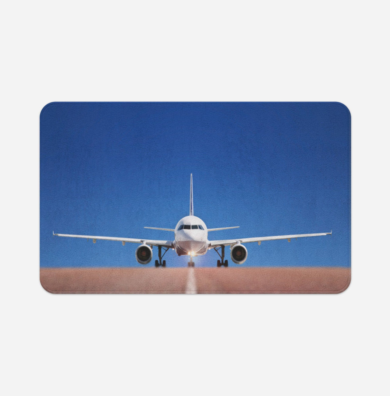 Face to Face with Airbus A320 Printed Door & Bath Mats Pilot Eyes Store Floor Mat 50x80cm 