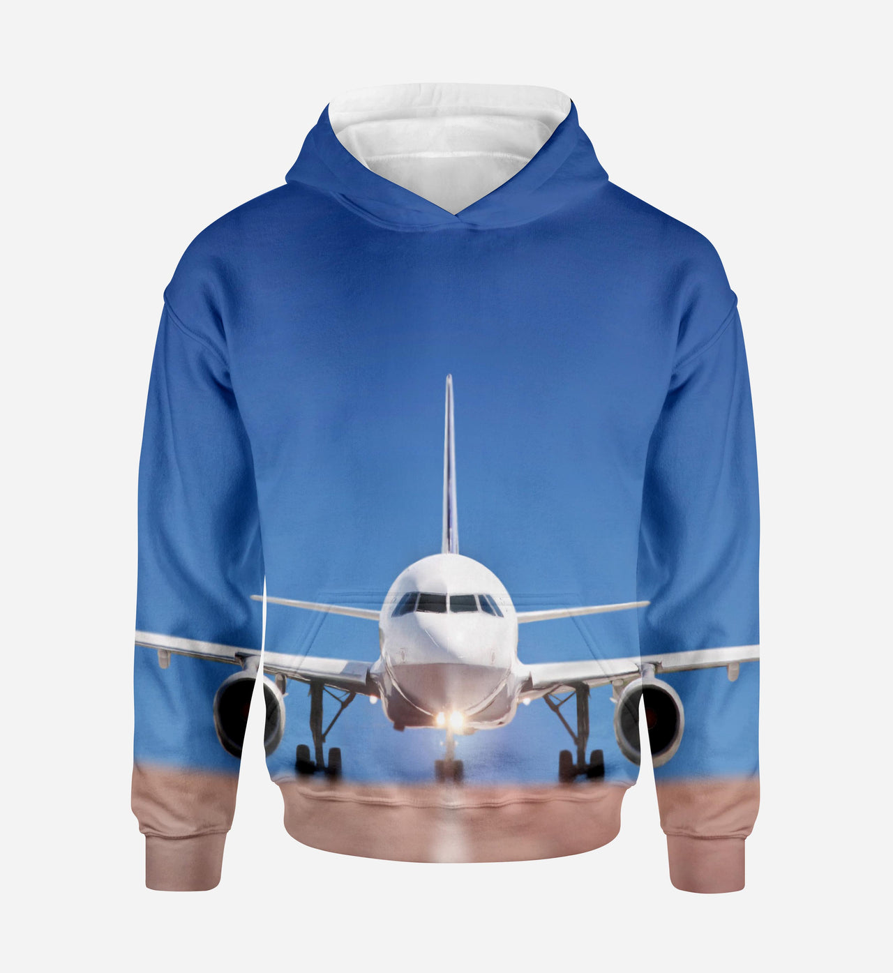 Face to Face with Airbus A320 Printed 3D Hoodies