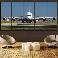 Thumbnail for Face to Face with Airbus A380 Printed Canvas Prints (5 Pieces) Aviation Shop 