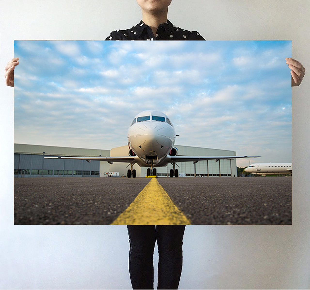 Face to Face with Beautiful Jet Printed Posters Aviation Shop 