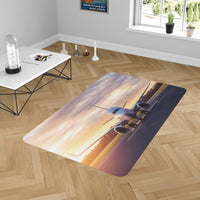 Thumbnail for Face to Face with Boeing 737-800 During Sunset Designed Carpet & Floor Mats