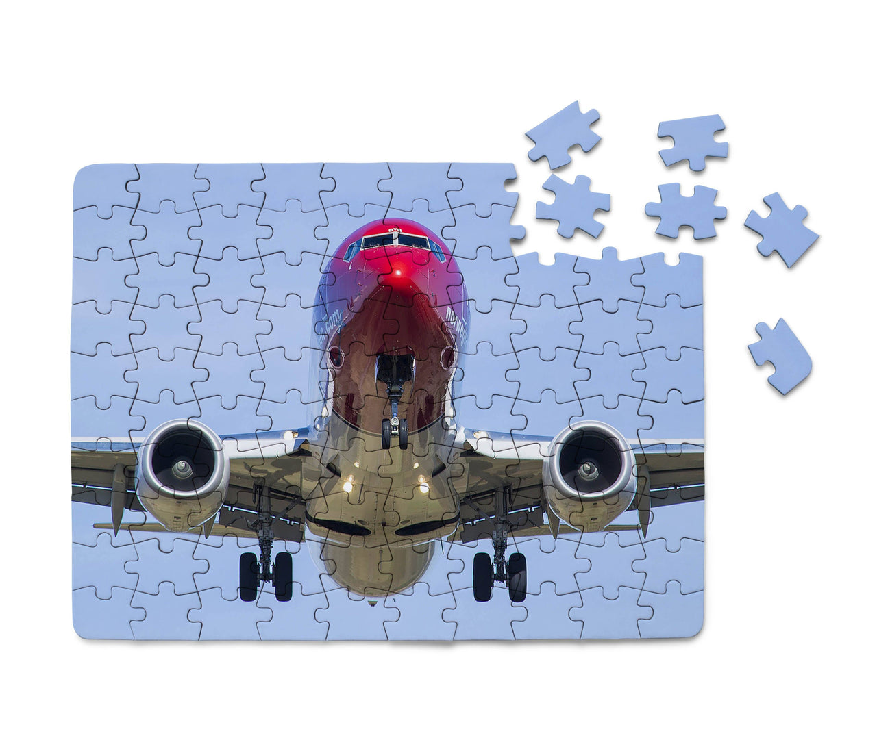 Face to Face with Norwegian Boeing 737 Printed Puzzles Aviation Shop 