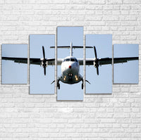 Thumbnail for Face to Face with an ATR Printed Multiple Canvas Poster Aviation Shop 