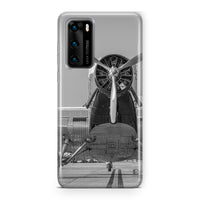 Thumbnail for Face to Face to 3 Engine Old Airplane Designed Huawei Cases