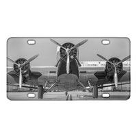 Thumbnail for Face to Face to 3 Engine Old Airplane Designed Metal (License) Plates