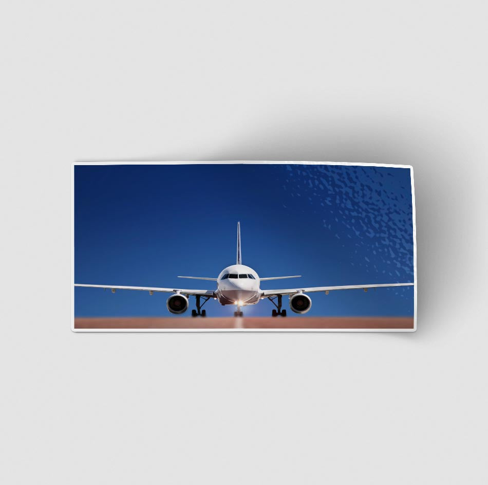Face to Face with Airbus A320 Designed Stickers