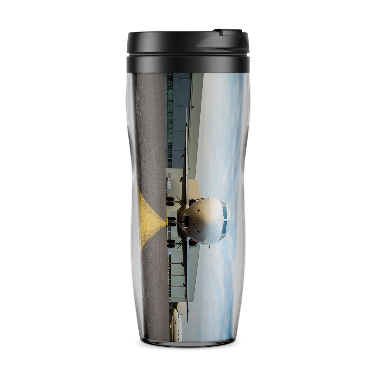 Face to Face with Beautiful Jet Designed Travel Mugs