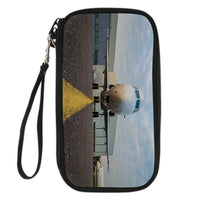 Thumbnail for Face to Face with Beautiful Jet Dreamliner Designed Travel Cases & Wallets