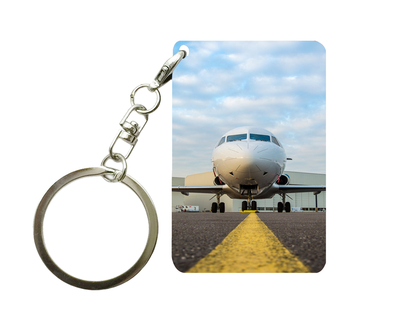 Face to Face with Beautiful Jet Designed Key Chains