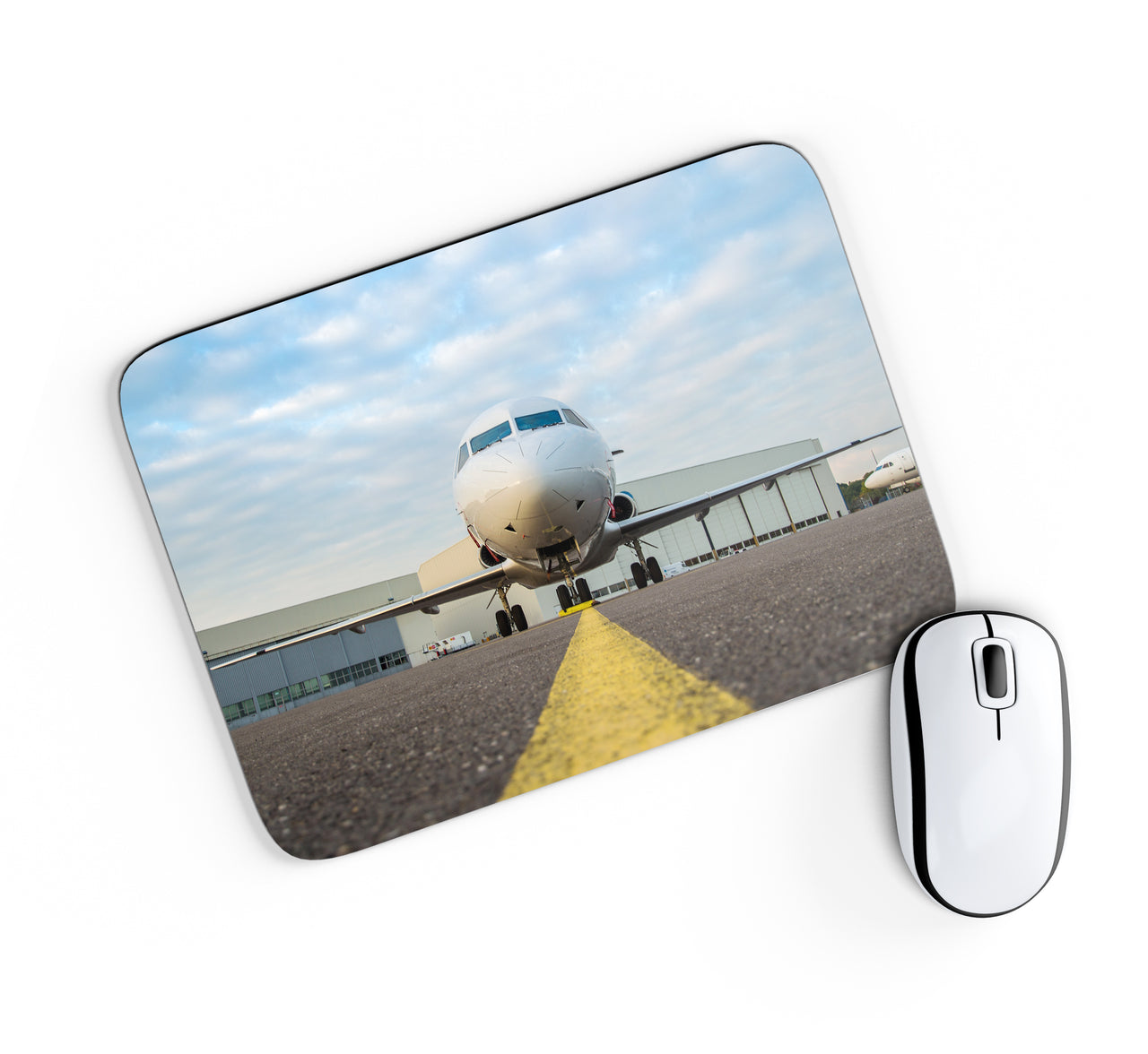 Face to Face with Beautiful Jet Designed Mouse Pads