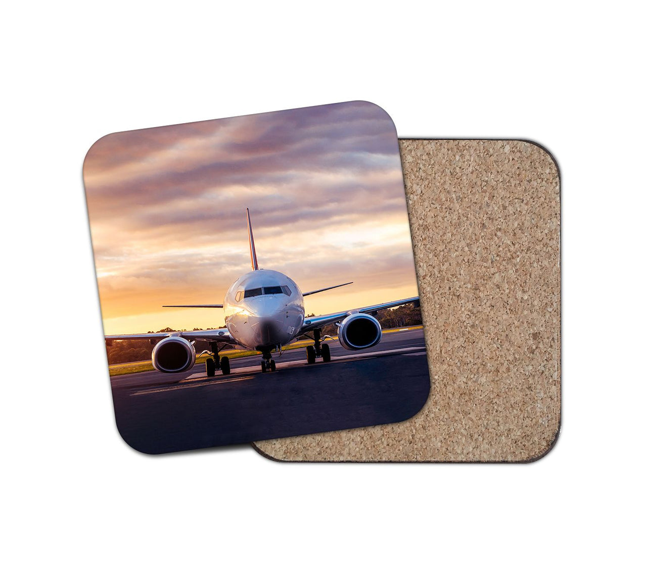 Face to Face with Boeing 737-800 During Sunset Designed Coasters