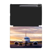 Thumbnail for Face to Face with Boeing 737-800 During Sunset Designed Samsung Tablet Cases