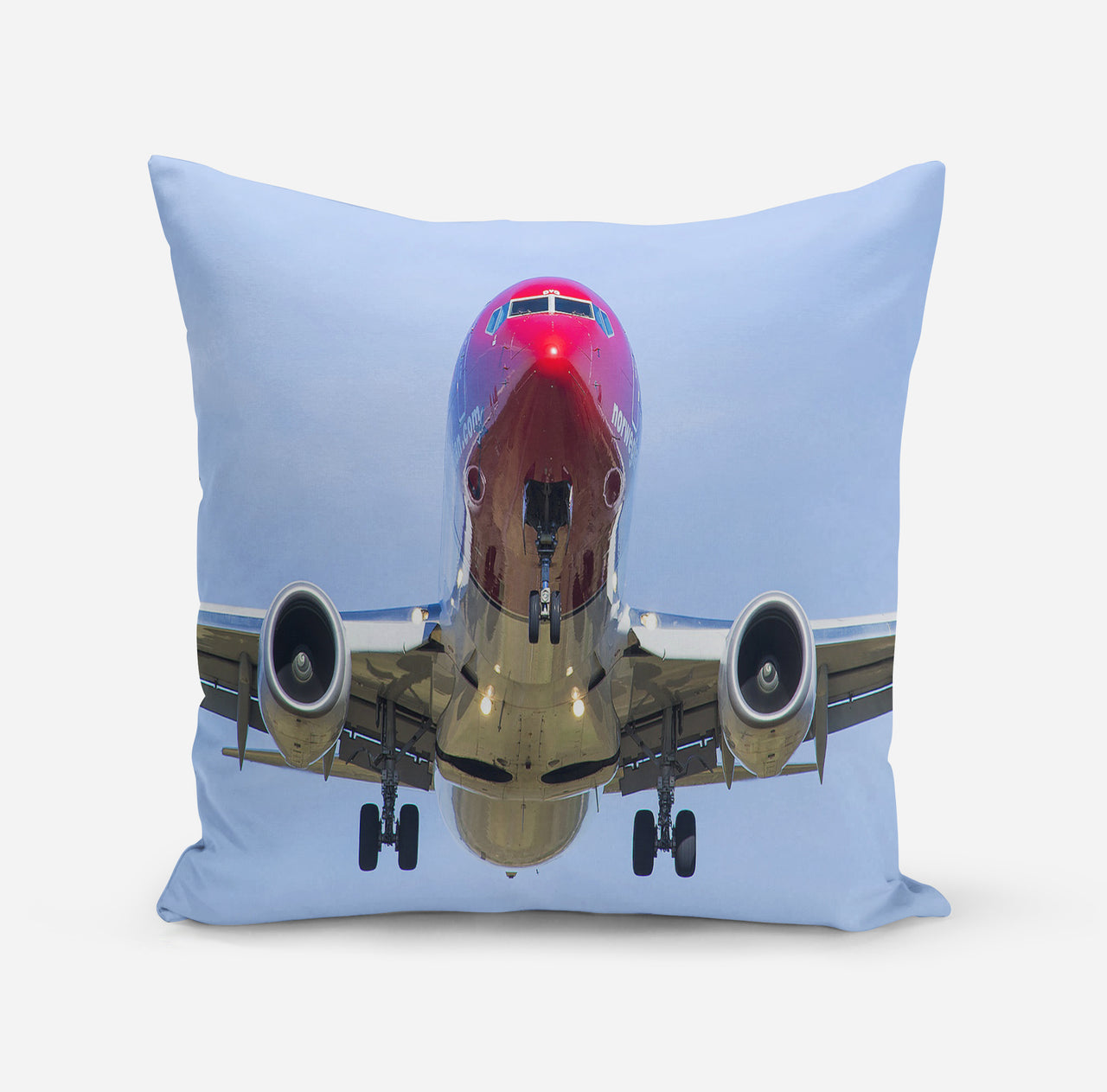 Face to Face with Norwegian Boeing 737 Designed Pillows