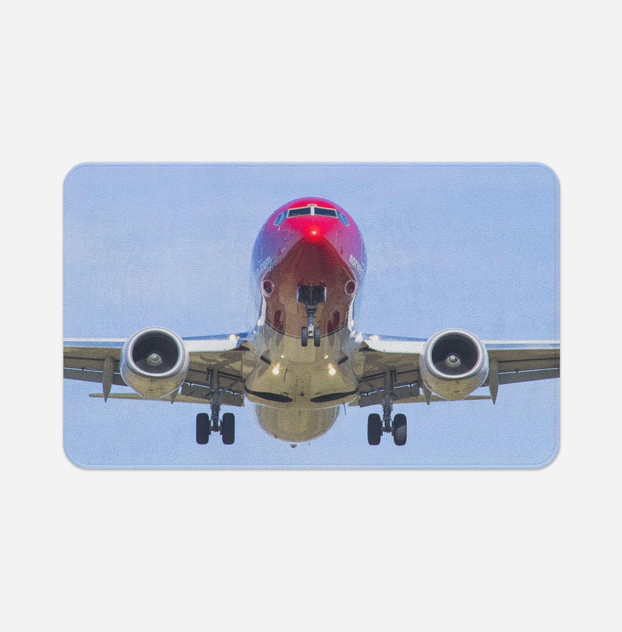 Face to Face with Norwegian Boeing 737 Designed Bath Mats