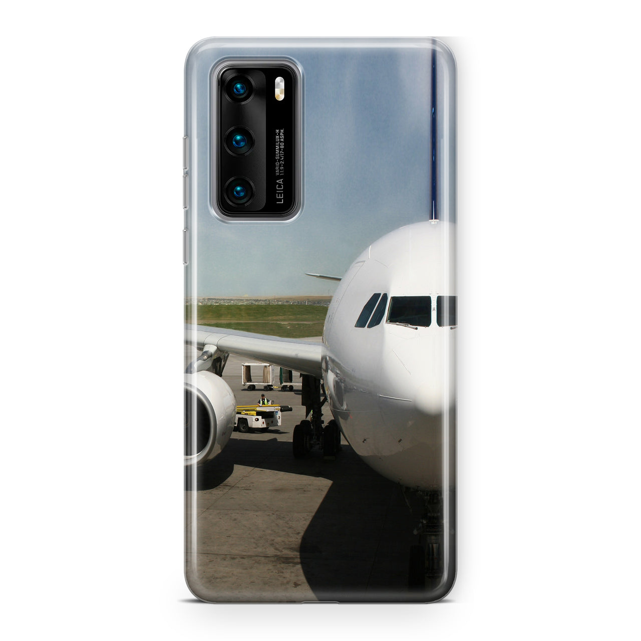 Face to Face with an Huge Airbus Designed Huawei Cases