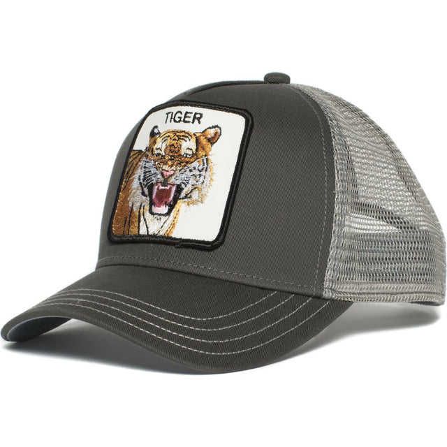 Fashion Animal Snapback TIGER GRAY Designed Hats