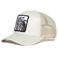 Thumbnail for Fashion Animal Snapback TIGER WHITE Designed Hats