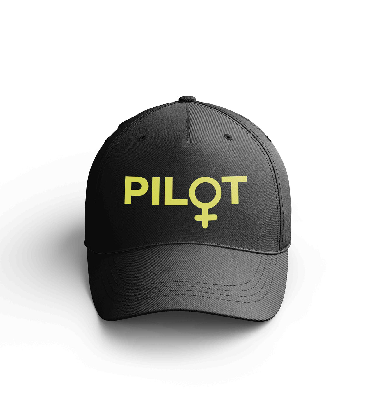Customizable Name & Female PILOT Sign Embroidered Hats
