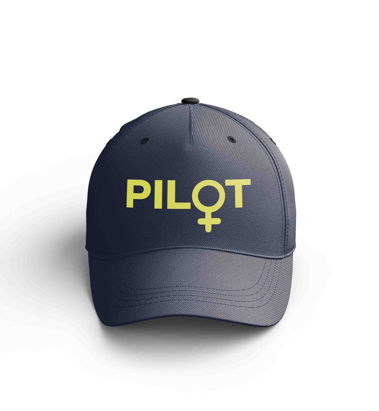 Customizable Name & Female PILOT Sign Embroidered Hats