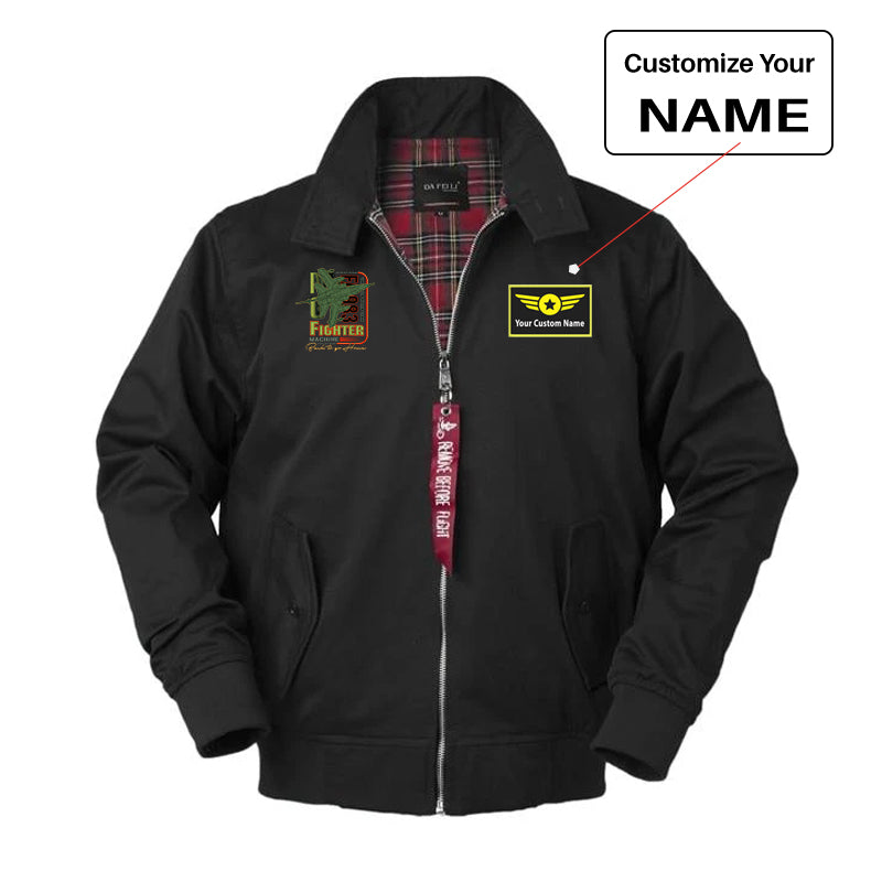 Fighter Machine Designed Vintage Style Jackets