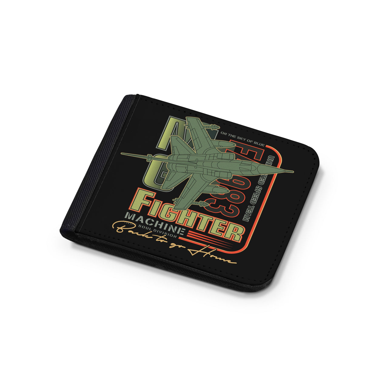 Fighter Machine Designed Wallets