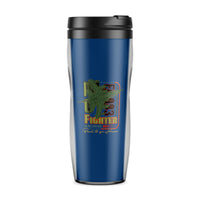 Thumbnail for Fighter Machine Designed Travel Mugs