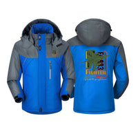 Thumbnail for Fighter Machine Designed Thick Winter Jackets