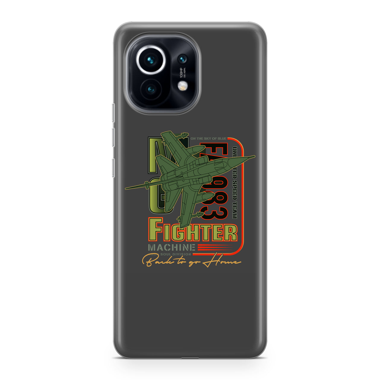 Fighter Machine Designed Xiaomi Cases