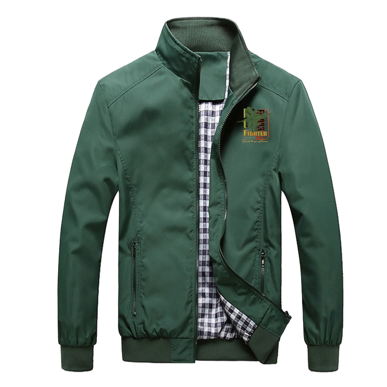 Fighter Machine Designed Stylish Jackets