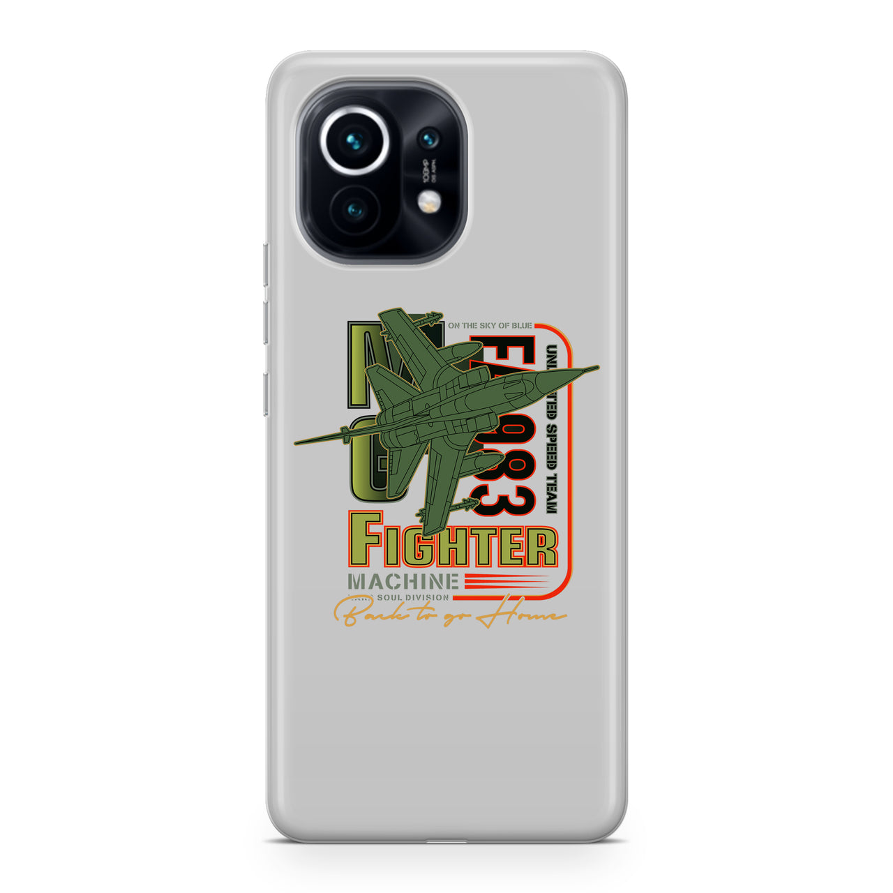 Fighter Machine Designed Xiaomi Cases