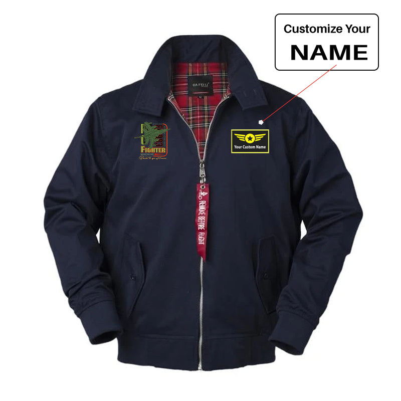 Fighter Machine Designed Vintage Style Jackets