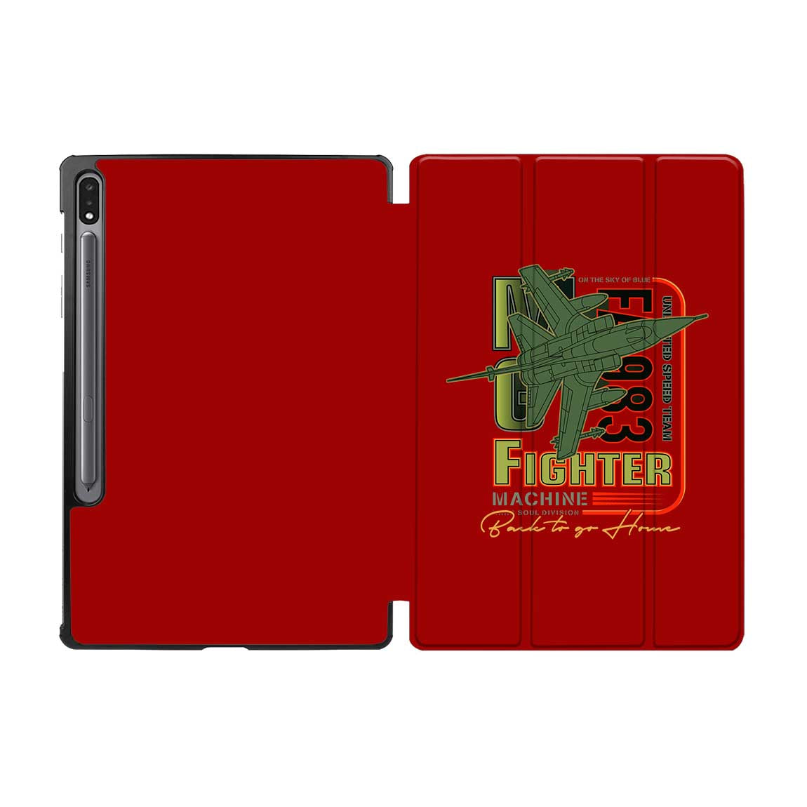Fighter Machine Designed Samsung Tablet Cases