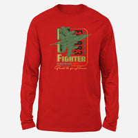 Thumbnail for Fighter Machine Designed Long-Sleeve T-Shirts