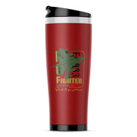Thumbnail for Fighter Machine Designed Travel Mugs