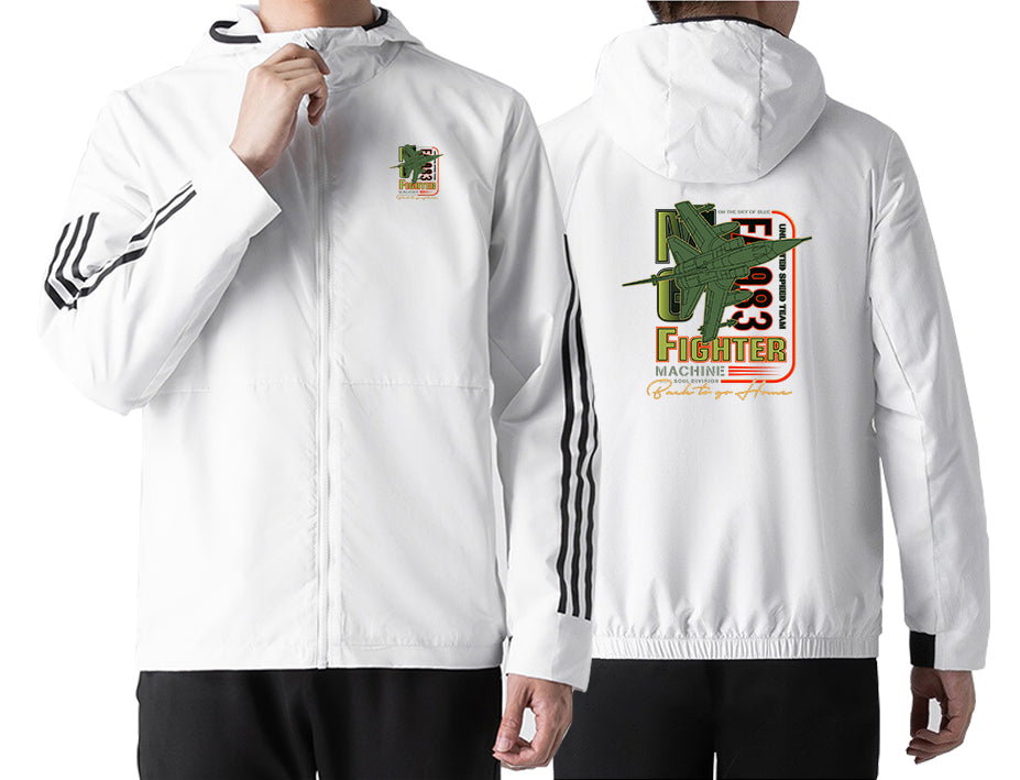 Fighter Machine Designed Sport Style Jackets